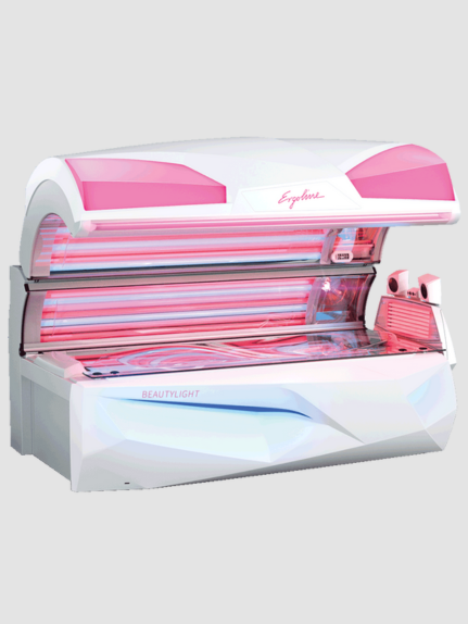 Das ist die hochmoderne Ergoline BeautyLight aus unserem Sonnenstudio Solarium Sunresidenz in Korbach!